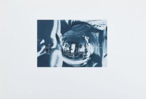 Borbély Ferenc Gusztáv (1948-), 2 db mű: Tükörkép 3 és 4 (erotikus grafika). Ofszet, papír, mindkett...