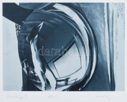 Borbély Ferenc Gusztáv (1948-), 2 db mű: Tükörkép 3 és 4 (erotikus grafika). Ofszet, papír, mindkett...