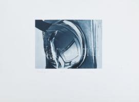 Borbély Ferenc Gusztáv (1948-), 2 db mű: Tükörkép 3 és 4 (erotikus grafika). Ofszet, papír, mindkett...