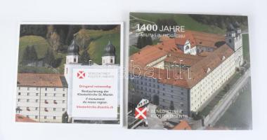 Benediktiner Kloster Disentis 1400 Jahre Stabilitas in Progressu. Német nyelven. Kiadói papírkötés. + 3 Prospektus.