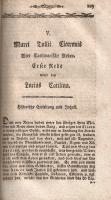 Cicero, Marcus Tullius: XIV auserlesene Reden, nebst einer Ausgabe Livianischer Reden, und einem Anh...