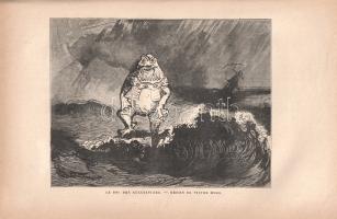 Hugo, Victor: 
Les travailleurs de la mer. (Victor Hugo és más vezető francia grafikusművészek rajz...