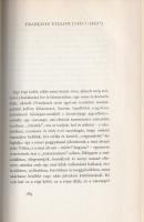 Villon, François: 
François Villon összes versei. (Számozott.)
Fordította Illyés Gyula, József Att...