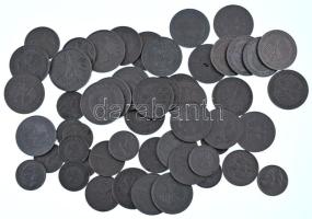 Német Szövetségi Köztársaság 1950-1990. 50pf Cu-Ni (14x) + 1960-1994. 1M Cu-Ni (7x) + 1969-1992. 2M Cu-Ni (27x) + 1975-1992. 5M (5x) T:XF,VF Federal Republic Germany 1950-1990. 50 Pfennig Cu-Ni (14x) + 1960-1994. 1 Mark Cu-Ni (7x) + 1969-1992. 2 Mark Cu-Ni (27x) + 1975-1992. 5 Mark (5x) C:XF,VF