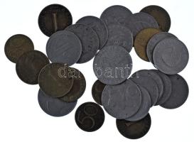 Ausztria 1959-1991. 1Sch (8x) + 1961-1986. 50gr (3x) + 1969-1997. 5Sch Cu-Ni (12x) + 1980-1988. 10Sch (4x) T:XF,VF Austria 1959-1991. 1 Schilling (8x) + 1961-1986. 50 Groschen (3x) + 1969-1997. 5 Schilling Cu-Ni (12x) + 1980-1988. 10 Schilling (4x) C:XF,VF