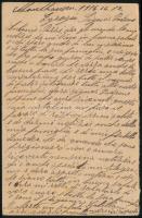 1916 Hadifogoly levelezőlap Olaszországba / POW postcard to Italy