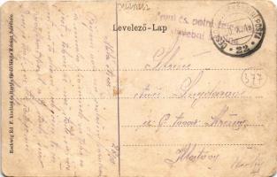 1919 Kassa, Kosice; Szabadság tér, templom, piac. Eschwig Ed. F. kiadása, Hajts Kornél felvétele. Sz...