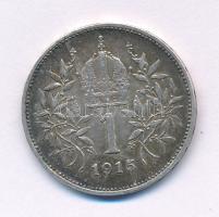 Ausztria 1915. 1K Ag "Ferenc József" T:XF,VF patina Austria 1915. 1 Corona Ag "Franz Joseph" C:XF,VF patina Krause KM#2820