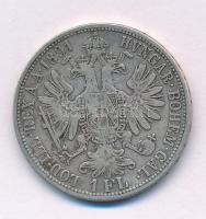 Ausztria 1891. 1Fl Ag "Ferenc József" T:VF Austria 1891. 1 Florin Ag "Franz Joseph" C:VF Krause KM#2222