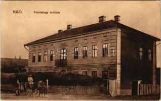 Igló, Zipser Neudorf, Spisská Nová Ves; Feketehegy szálloda. Antal Imre szállodás kiadása, a pályaud...