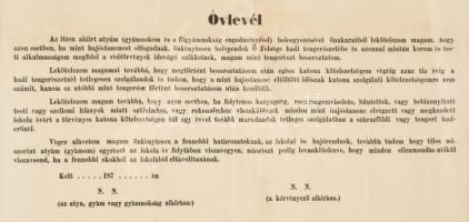 1874 Pola, A cs. és k. haditengerészet hajóstanoncoknak felvételt hirdet, a polai Cs. és K. kikötői ...