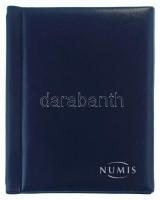 Kis alakú "Leuchtturm" műbőr berakóalbum, összesen 60 férőhellyel, főleg ablakos tokok szá...