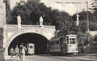 Genova Galleria Regina Elena trams