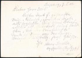 1940 Díjkiegészített díjjegyes levelezőlap Zürichbe / PS-card with additional franking to Zürich &qu...