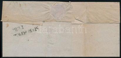 ~1860 2soldi levélen / on cover "PADOVA"