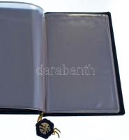 "ECU" műbőr berakó album tokkal, összesen 12db lappal. Használt állapotban