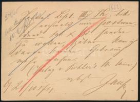 1874 2kr díjjegyes levelezőlap / PS-cover "FELSŐLÖVŐ" - "WIEN"