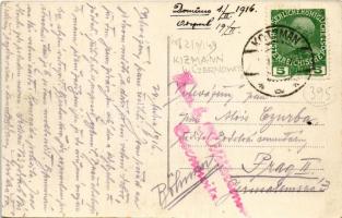 1916 Kitsman, Kotzmann (Bukovina, Bukowina); Totalansicht / view