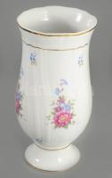 Hollóházi Hajnalka mintás váza, jelzett, hibátlan, m: 24,5 cm