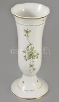 Hollóházi Erika mintás váza. Jelzett, hibátlan, m: 21 cm