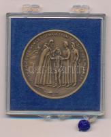 Borsos Miklós (1906-1990) 1948. "A Budapesti Bencés Gimnázium 1923-1948 emlékére" egyoldalas bronz emlékérem (42,5mm) T:AU