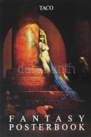 1987 Taco Fantasy Posterbook, 6 db részben erotikus fantasy poszter Boris Vallejo, Frank Frazetta és...