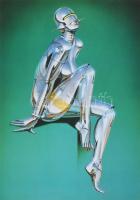 1988 Sexy robots, Taco Posterbook, 5 db erotikus sci-fi poszter Hajime Sorayama műveivel, papír, jel...