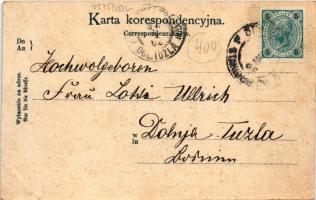 1902 Ivano-Frankivsk, Stanislawów, Stanislau; Plac Franciszka. D. Schreier / Franzens-Platz / square...