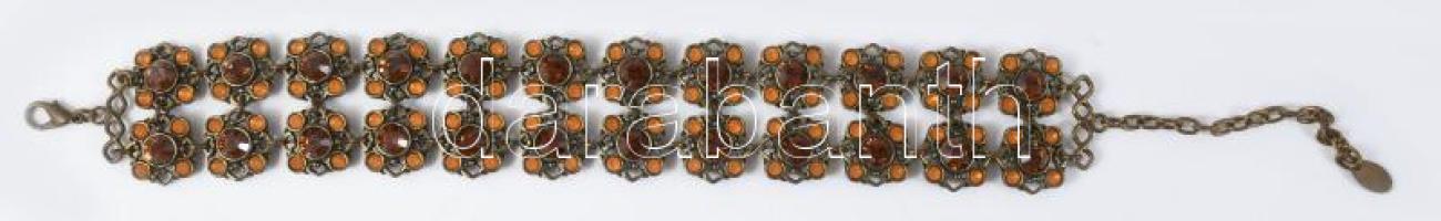 Régebbi köves nyakék, h: 27 cm