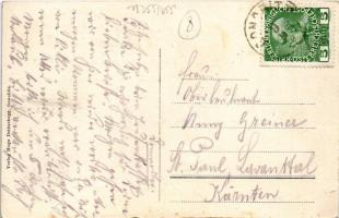 Slovenske Konjice, Gonobitz; Oberer Marktplatz / market square, street view. Verlag Hugo Detitschegg