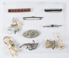 20 darab klf bross, közte jobb antik darabokkal