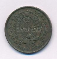 Nagy Britannia / Alsó Kanada brit provincia 1837. 1/2p Bank zseton T:XF patina Great Briatin / Lower Canada province 1837. 1/2 Penny Bank Token C:XF patina