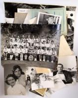 Vegyes fotó tétel, csoportképek, portrék, életképek, stb., vegyes méretben