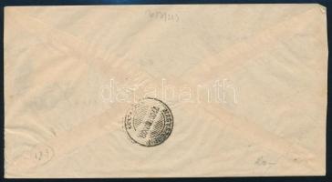 1877 5kr levélen / on cover "MEDGYES" - "NAGYSZEBEN"