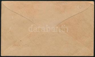 Baranya I. 1919 Levél / Cover "PÉCS" - Zagreb. Signed: Bodor