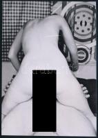Pornó fotó, modern előhívás, 15,5×11,5 cm