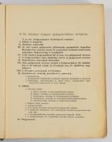 Magyar Gyógyszerkönyv. IV. Kiadás. Bp., 1934, M. Kir. Állami Nyomda. 424p. Egészvászon kötés, gerinc...