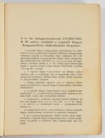 Magyar Gyógyszerkönyv. IV. Kiadás. Bp., 1934, M. Kir. Állami Nyomda. 424p. Egészvászon kötés, gerinc...