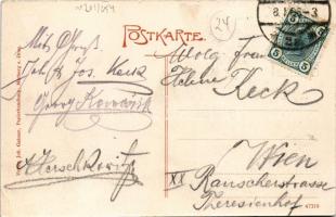 1906 Maribor, Marburg; Hauptplatz / main square, market, shops, construction (EK)