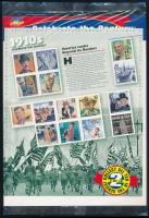 1998 20. század teljes ív bontatlan csomagolásban, benne Cserkész motívum Mi 2922-2936 complete shee...