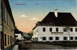 1912 Muta, Hohenmauten, Hohenmauthen; Platz, Gasthof Draxler / square, hotel, inn (EB)