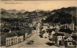 Radlje ob Dravi, Marbeg, Mahrenberg; general view, automobile
