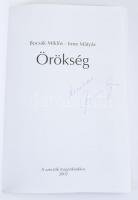 Bocsák Miklós - Imre Mátyás: Örökség. Puskásék és a történelem. Grosics Gyula által dedikált példány...