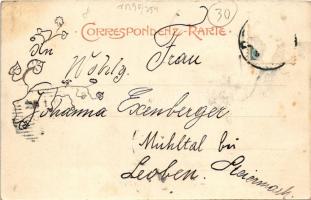 Ptuj, Pettau; Minoritenplatz / square, church. W. Blanke (surface damage)