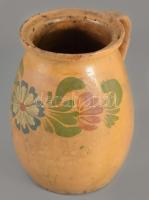 Fazék. Tiszántúl, cca 1920, mázhibákkal, m: 20 cm