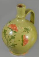 Korsó. Tiszántúl, sz. első fele, mázhibákkal, m: 22 cm