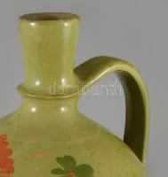 Korsó. Tiszántúl, sz. első fele, mázhibákkal, m: 22 cm