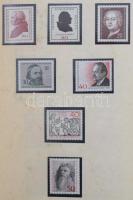 NSZK 1968, 1972-1976 6 db ajándék füzet kevés hiánnyal / FRG 1968, 1972-1976 6 years in booklets wit...