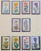 NSZK 1968, 1972-1976 6 db ajándék füzet kevés hiánnyal / FRG 1968, 1972-1976 6 years in booklets wit...