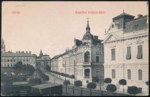 Arad (Francia megszállás) 1919 Vegyes bérmentesítésű képeslap francia katonai bélyegzéssel "TRE...